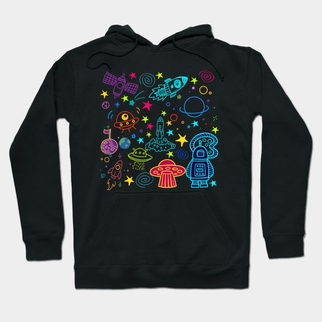 space travel Hoodie by zzzozzo